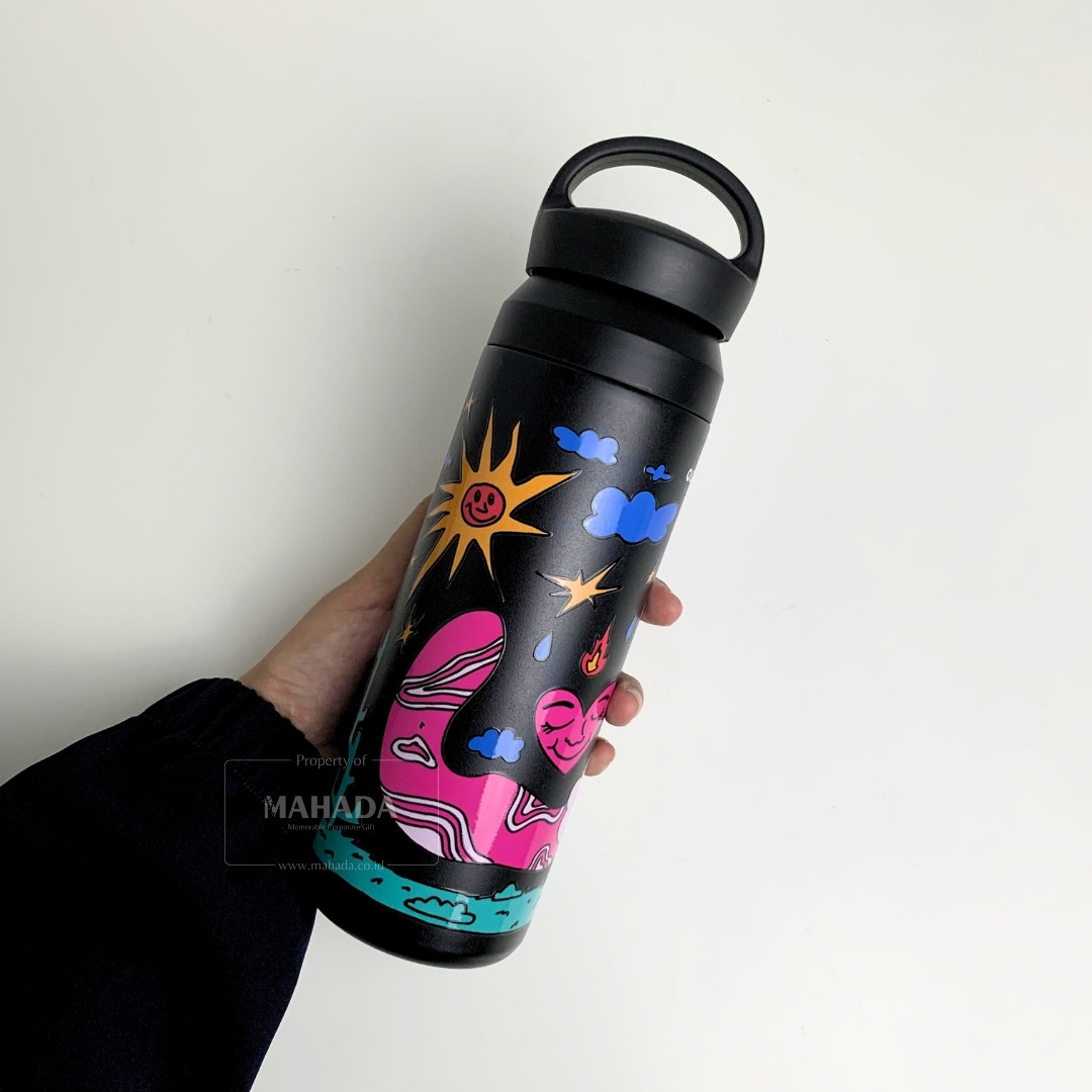 Tumbler Custom Berbahan Stainless Dengan Desain Seluruh Botol Custom Logo (8)