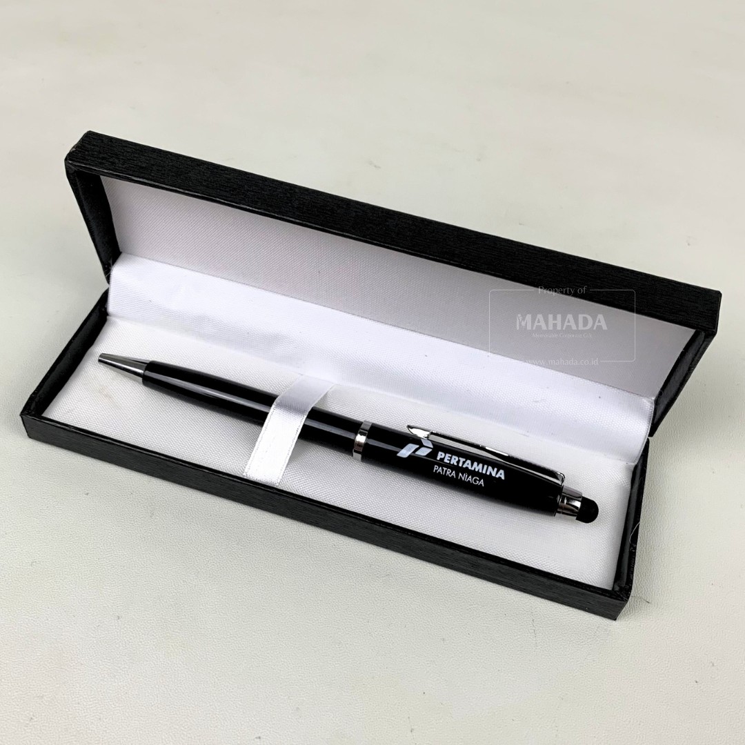 Packaging Box Untuk Pulpen Bolpoin Dengan Desain Logo Custom dan Bagian Dalam Busa (2)