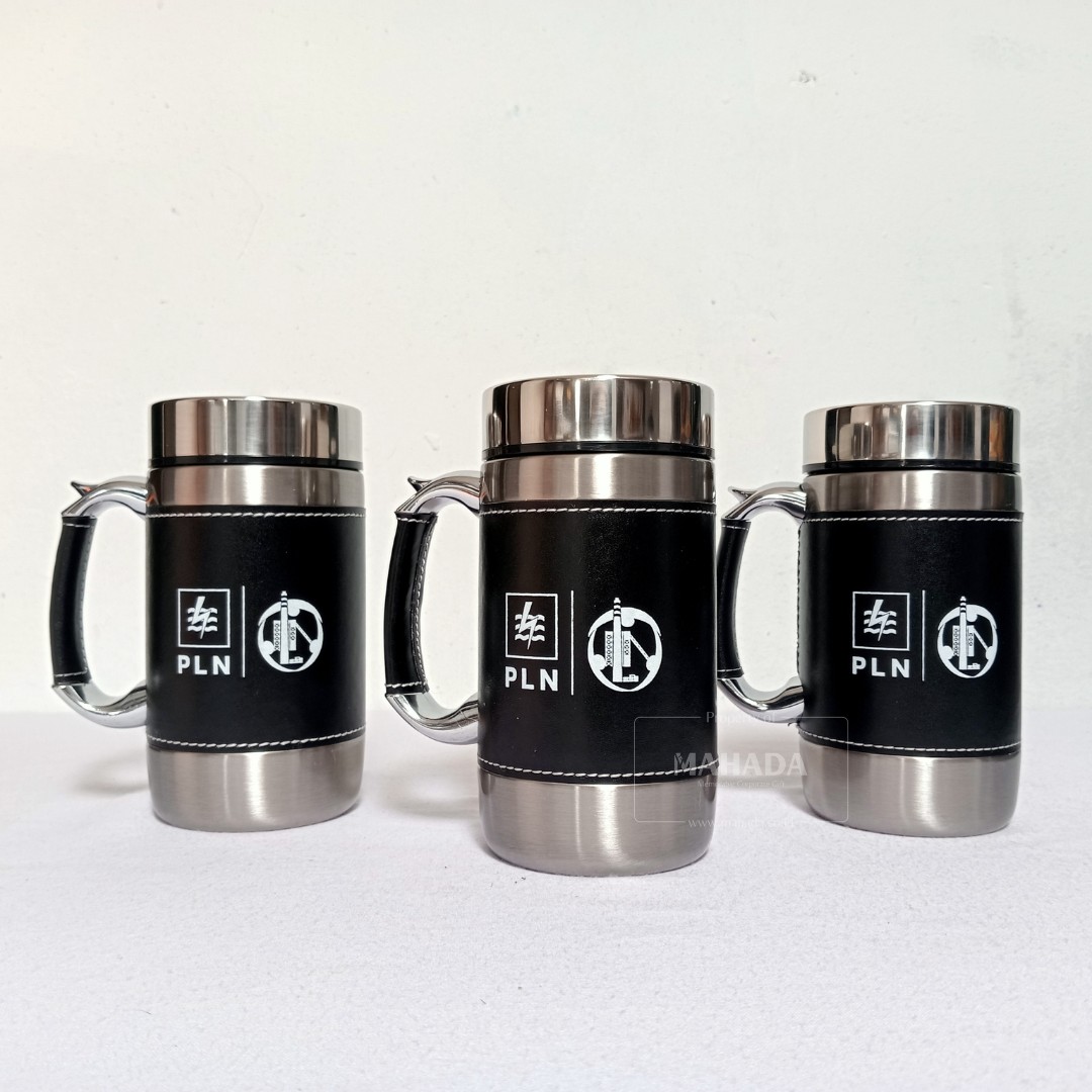 Tumbler Custom Berbahan Dalam Stainless dan Bahan Luar Kayu Dengan LED Suhu (2)