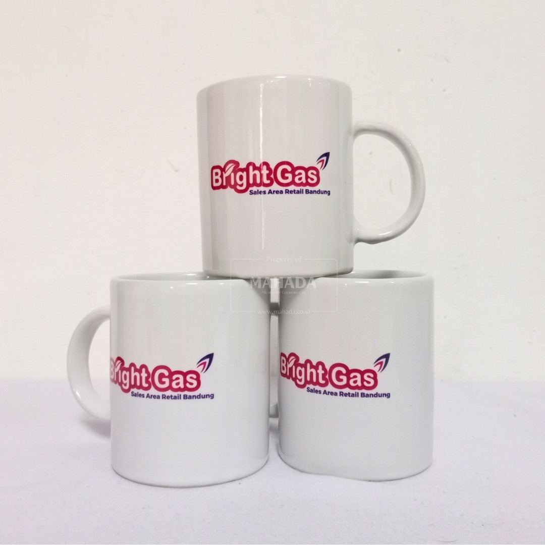 Mug Keramik Dengan Desain Logo Perusahaan Custom (3)