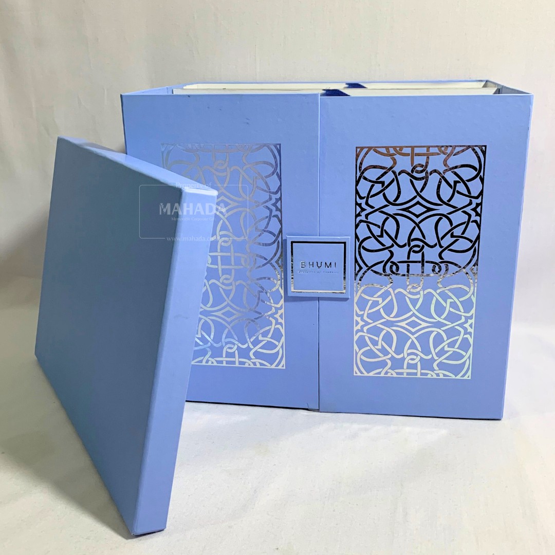 Packaging Box Berbahan Hardbox Dengan Pengunci Magnet Model Double Opening (2)