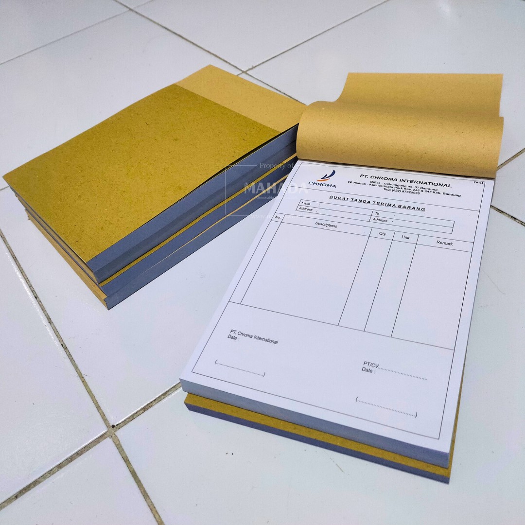 Percetakan Printing Kertas Nota Ukuran Sedang (3)