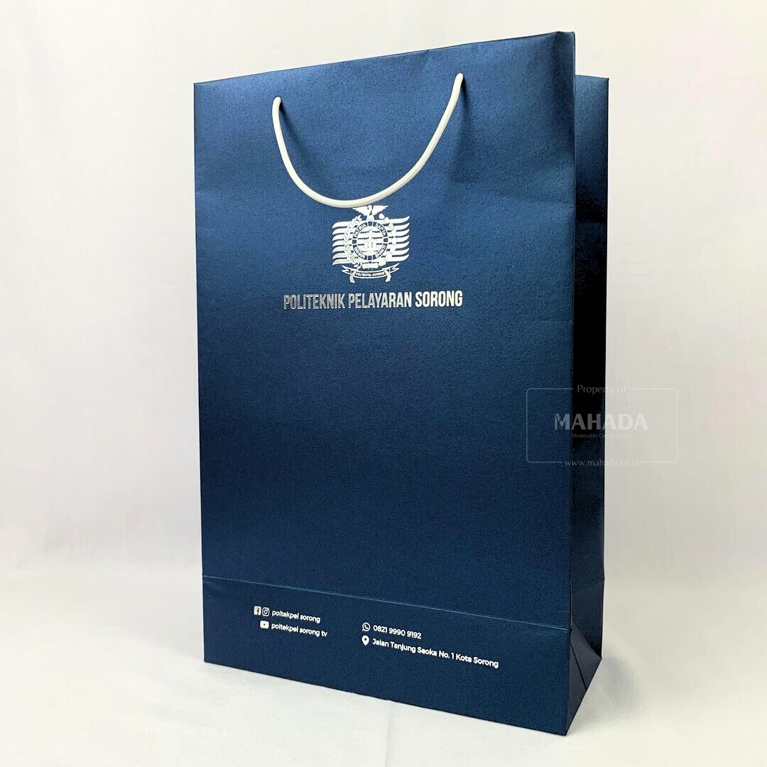 Seminar Kit 3 Item Custom Souvenir Kantor Berisi Paperbag