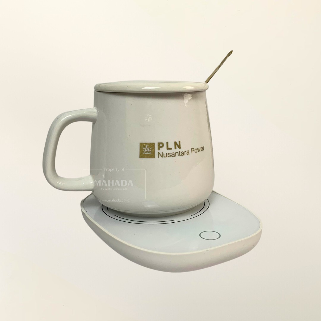 Mug Keramik Dengan Penghangat Elektrik Custom Warna dan Logo (1)